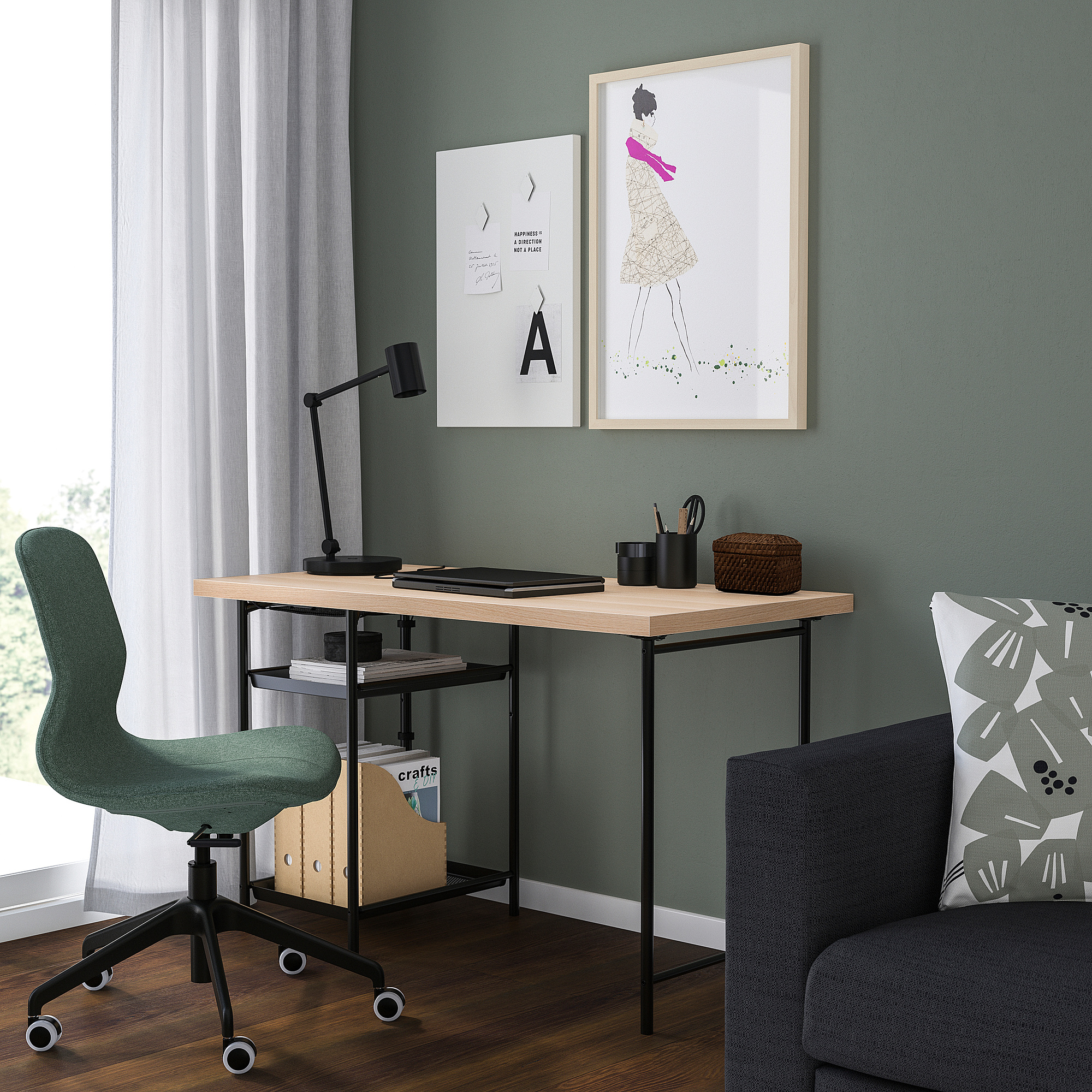 LAGKAPTEN/SPÄND desk