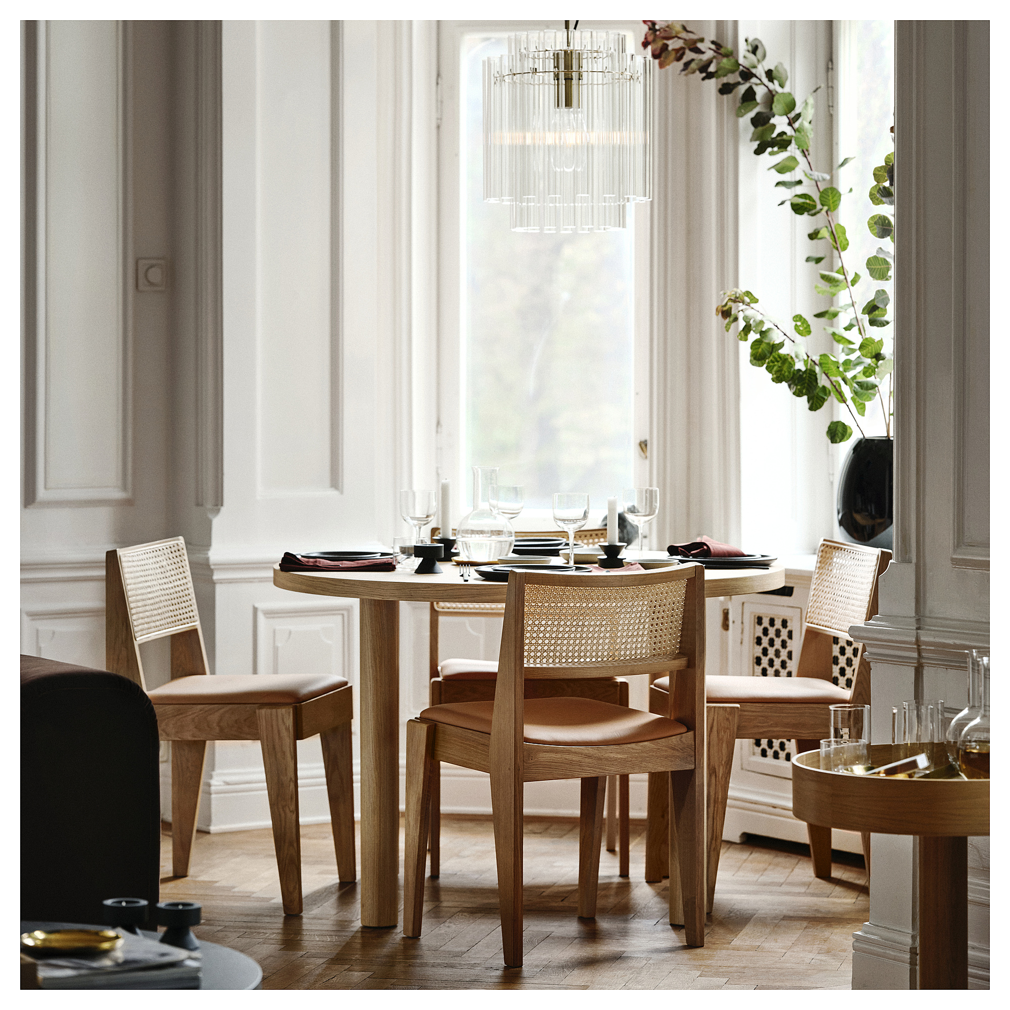 STOCKHOLM 2025/STOCKHOLM 2025 table and 4 chairs