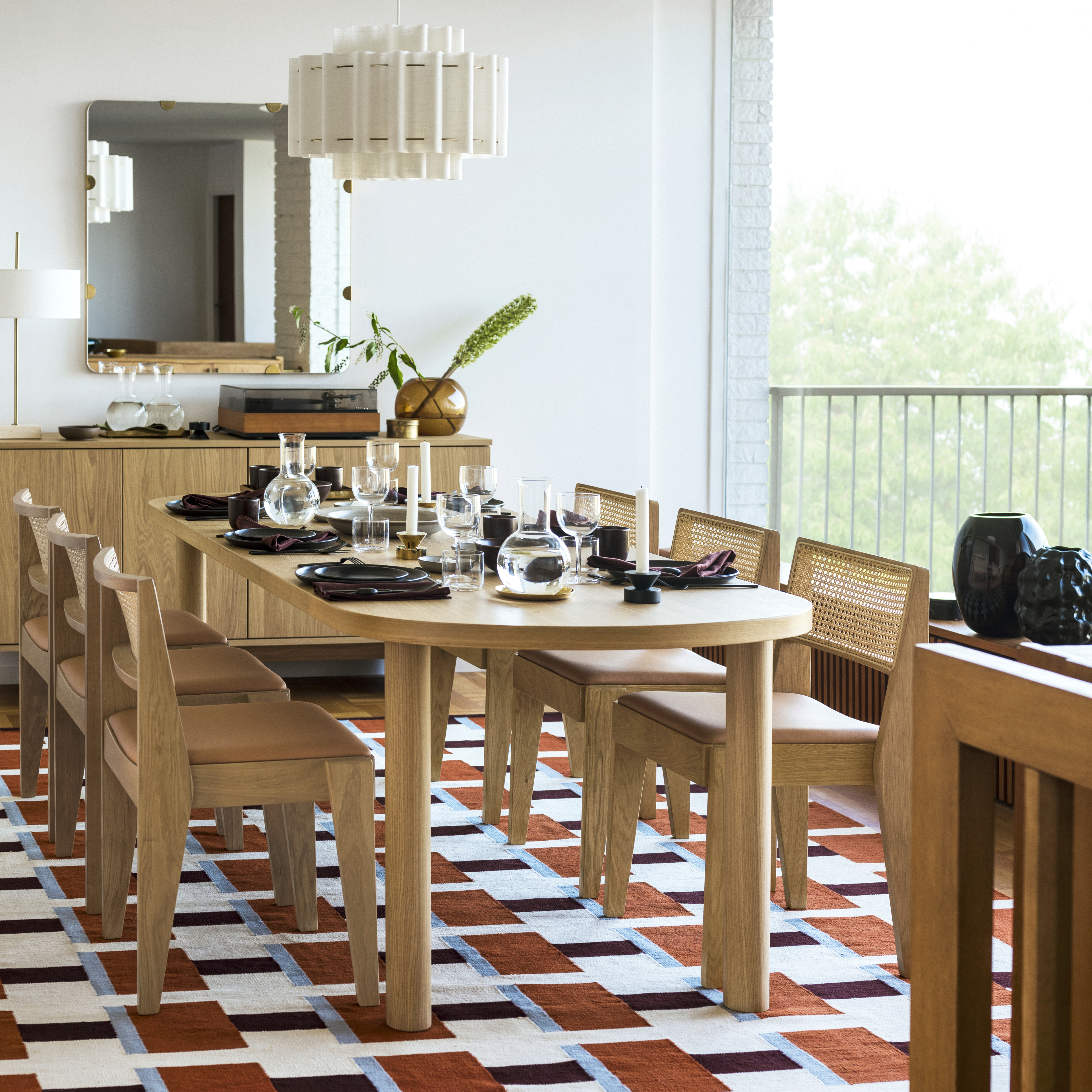 STOCKHOLM 2025/STOCKHOLM 2025 table and 6 chairs