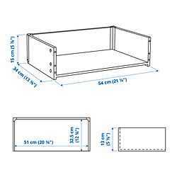 BESTÅ - drawer frame, black-brown | IKEA Taiwan Online - PE691106_S3