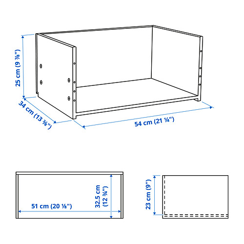 BESTÅ drawer frame