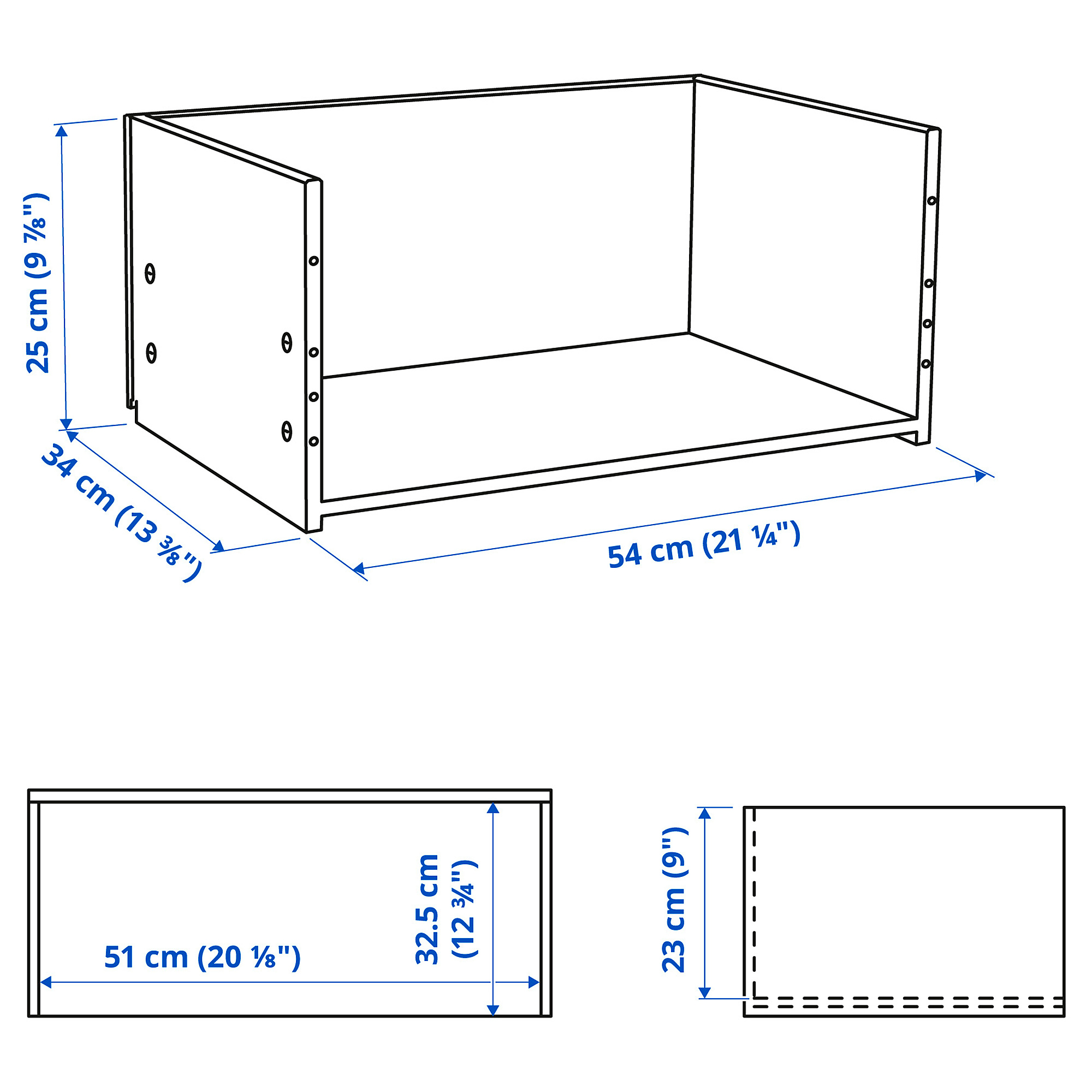 BESTÅ drawer frame