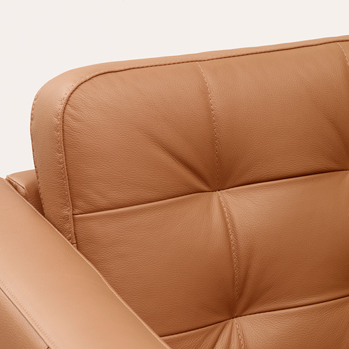 LANDSKRONA - 扶手椅, Grann/Bomstad 金棕色/金屬 | IKEA 線上購物 - PE680164_S4