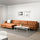 LANDSKRONA - 5-seat sofa, with chaise longues/Grann/Bomstad golden-brown/wood | IKEA Taiwan Online - PE680401_S1
