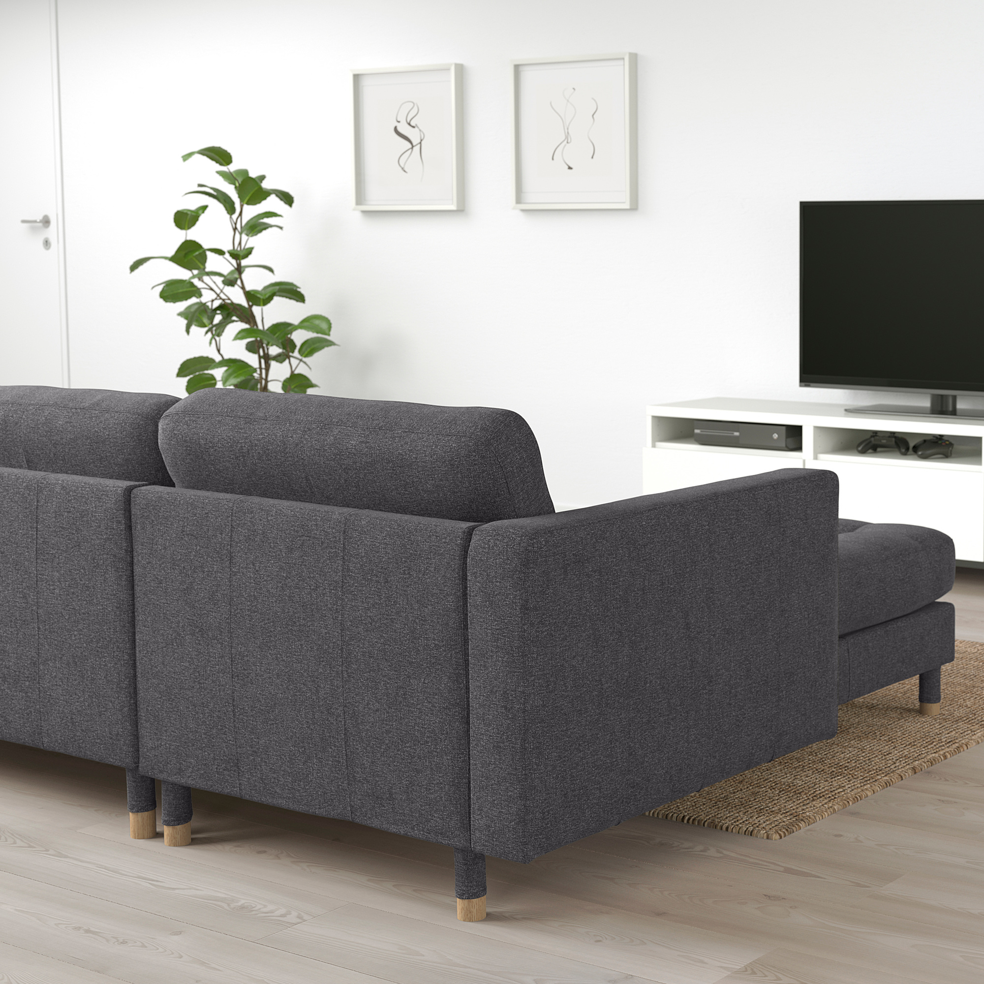 LANDSKRONA 5-seat sofa