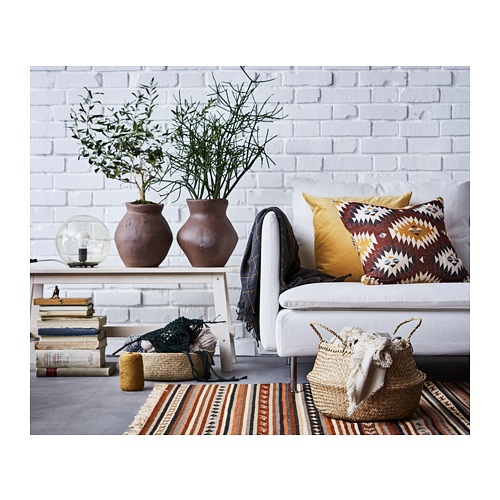 SANELA - cushion cover, golden-brown | IKEA Taiwan Online - PH149439_S4