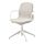 LÅNGFJÄLL - conference chair with armrests, Gunnared beige/white | IKEA Taiwan Online - PE734843_S1