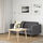 LANDSKRONA - 2-seat sofa, Gunnared dark grey/wood | IKEA Taiwan Online - PE680171_S1