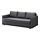 FRIHETEN - three-seat sofa-bed, Skiftebo dark grey | IKEA Taiwan Online - PE644868_S1