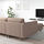 LANDSKRONA - 4-seat sofa, with chaise longue/Grann/Bomstad dark beige/metal | IKEA Taiwan Online - PE712915_S1