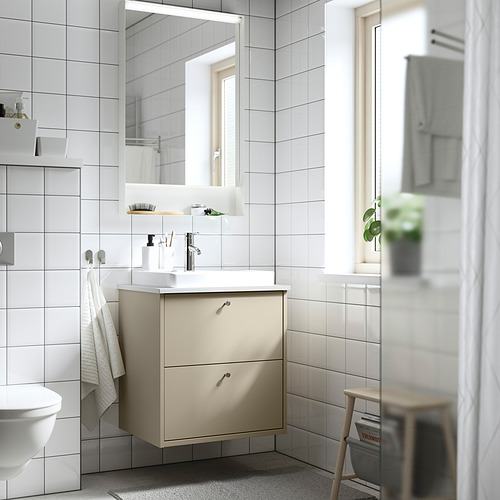 HAVBÄCK/ORRSJÖN wash-stnd w drawers/wash-basin/tap