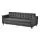 LANDSKRONA - three-seat sofa frame, Grann/Bomstad black | IKEA Taiwan Online - PE581473_S1