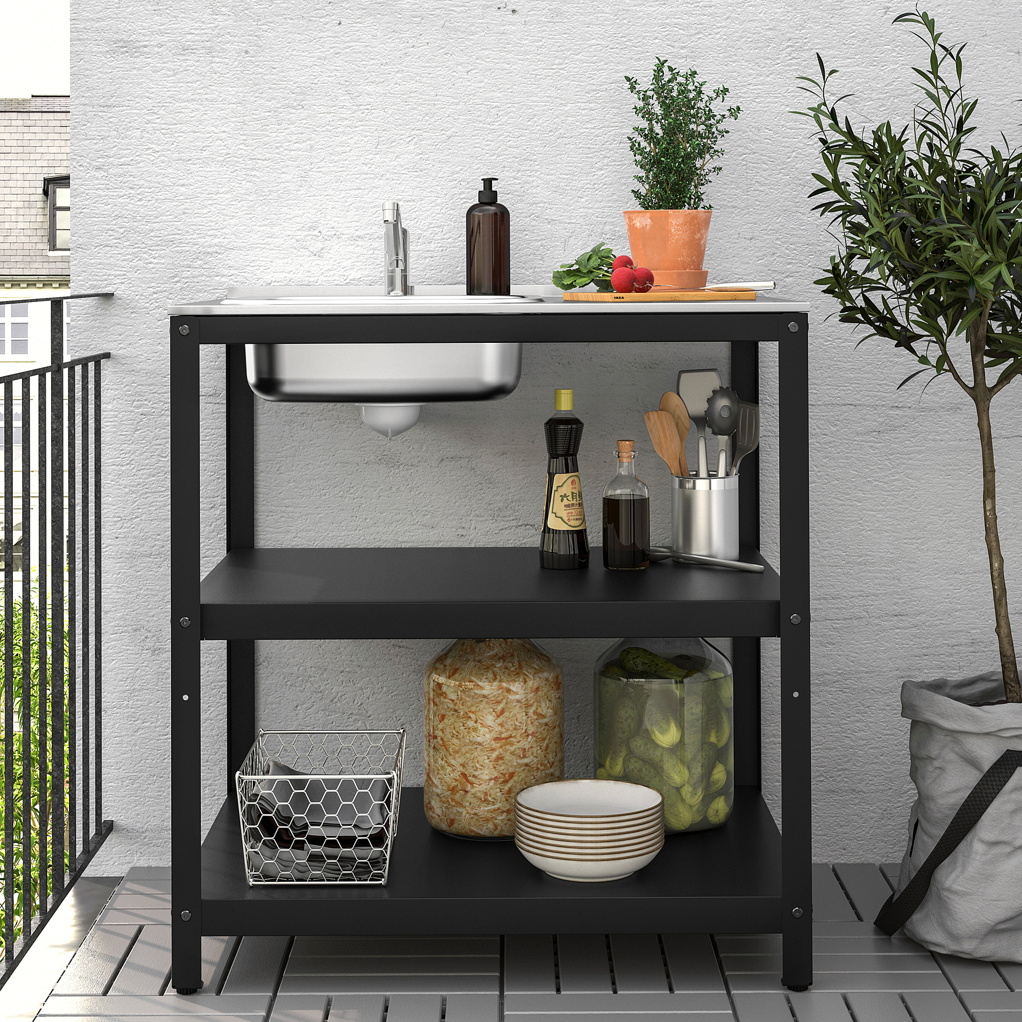 Grillskar 單水槽工作檯 黑色 不鏽鋼戶外用 Ikea 線上購物 Ikea 線上購物 選購家具 燈飾 家飾品等 Grillskar 單水槽工作檯 黑色 不鏽鋼戶外用 Ikea 線上購物 Ikea 線上購物 選購家具 燈飾 家飾品等