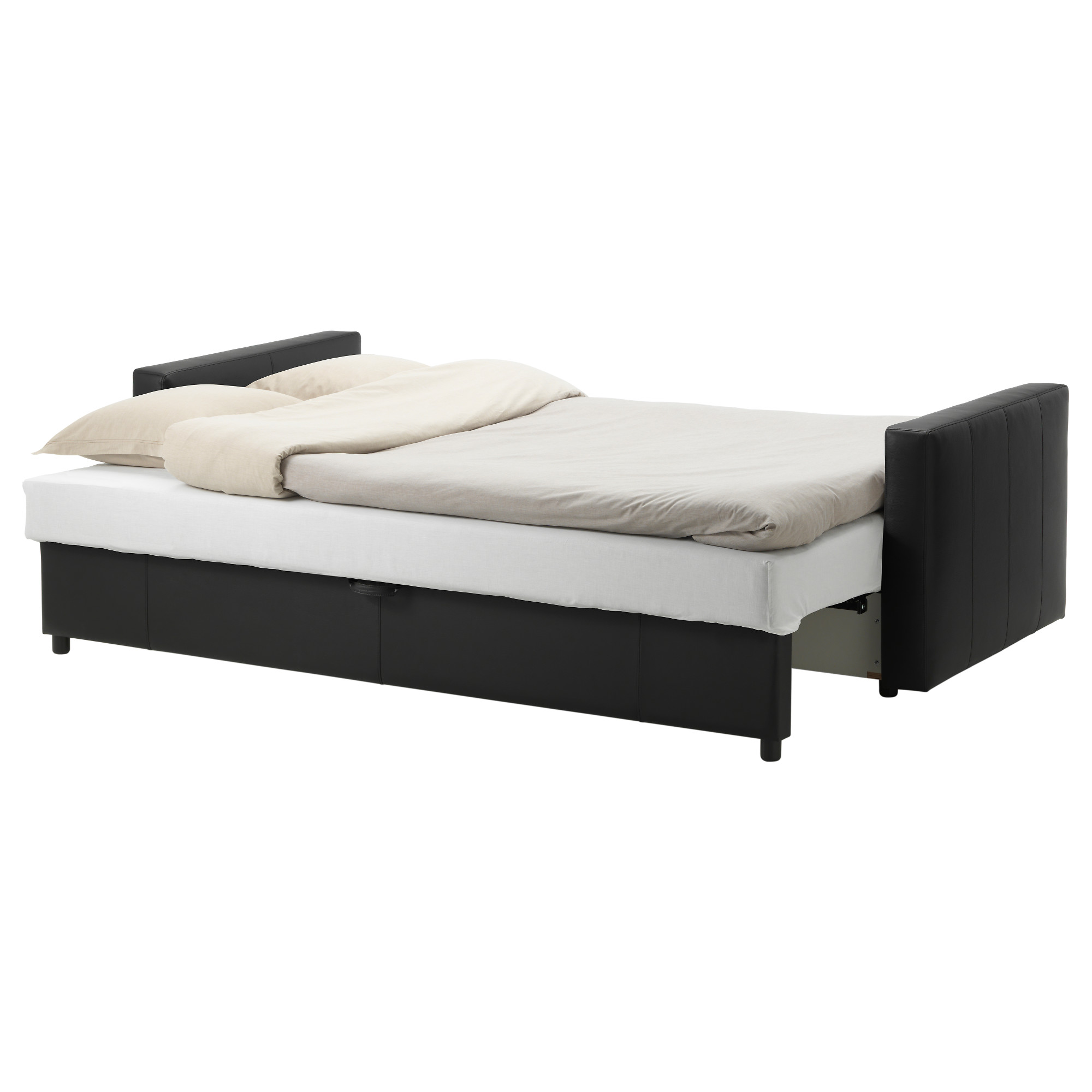 FRIHETEN three-seat sofa-bed