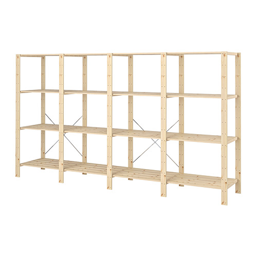 HEJNE 4 sections/shelves