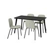 LISABO/KARLPETTER table and 4 chairs