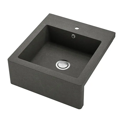 TALLSJÖN - 造型水槽, 深灰色/仿石紋, 60x65 公分 | IKEA 線上購物 - PE979618_S4