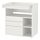 SMÅSTAD - changing table, white white/with 3 drawers | IKEA Taiwan Online - PE788936_S1