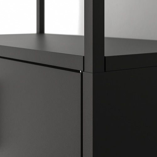 TROTTEN - cabinet with doors, anthracite | IKEA Taiwan Online - PE834160_S4