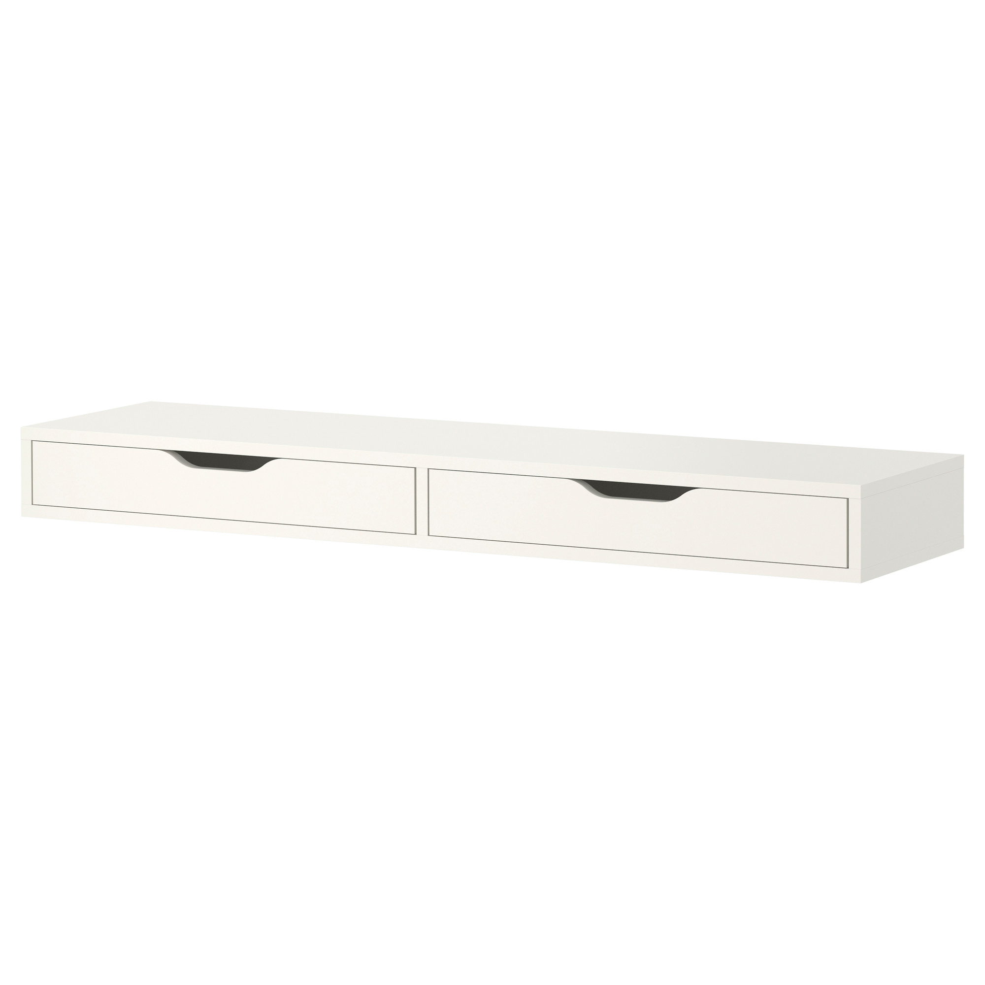 EKBY ALEX shelf with drawers