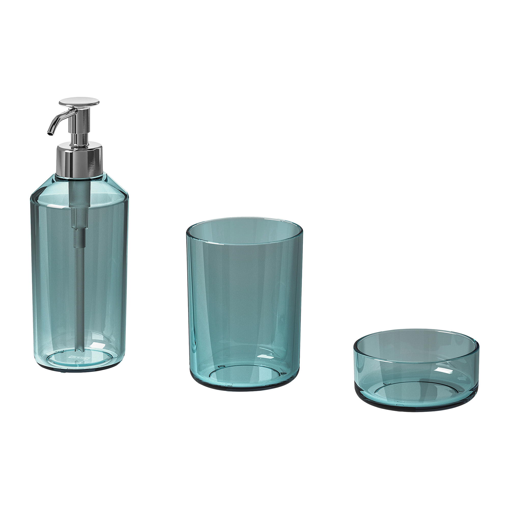 SKISSEN 3-piece bathroom set