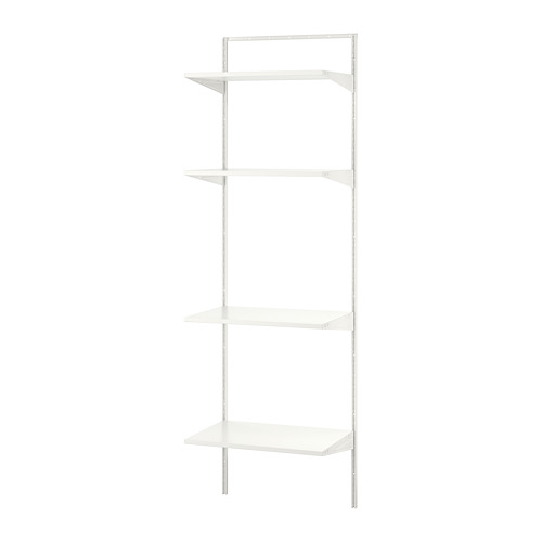 BOAXEL - shelving unit, white, 62x40x201 cm | IKEA Taiwan Online - PE789008_S4