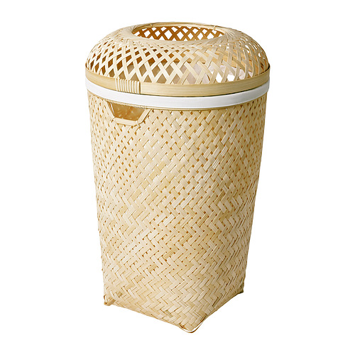 SALUDING - laundry basket, handmade bamboo, 50 l | IKEA Taiwan Online - PE834285_S4