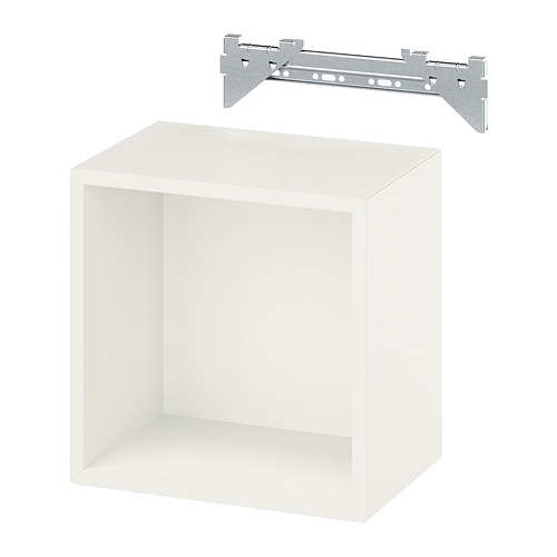 EKET - wall-mounted shelving unit, white, 35x25x35 cm | IKEA Taiwan Online - PE944109_S4