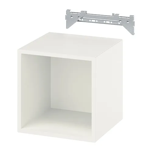 EKET - wall-mounted shelving unit, white, 35x35x35 cm | IKEA Taiwan Online - PE944115_S4