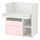SMÅSTAD - 書桌/工作桌, 白色 淺粉紅色/附2個抽屜 | IKEA 線上購物 - PE789067_S1