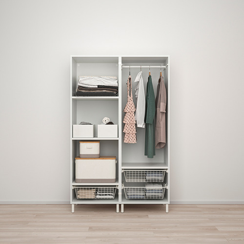 PLATSA wardrobe with 2 doors