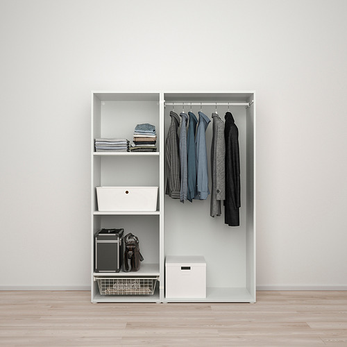 PLATSA wardrobe with 3 doors