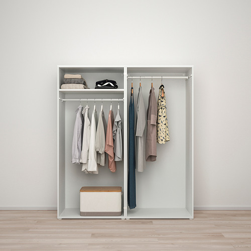 PLATSA wardrobe with 4 doors