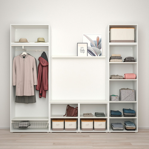 PLATSA - wardrobe with 9 doors, white STRAUMEN mirror glass /FONNES white | IKEA Taiwan Online - PE834343_S4
