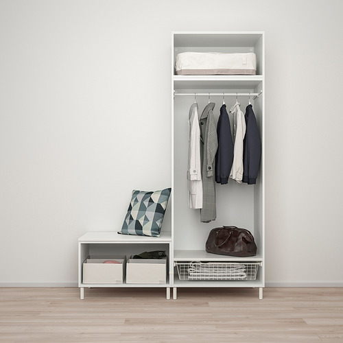 PLATSA - 衣櫃組合/6門, 白色/Fonnes 白色 | IKEA 線上購物 - PE834362_S4