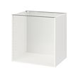 METOD - base cabinet frame, white, 80x60x80 cm | IKEA Taiwan Online - PE692674_S2 