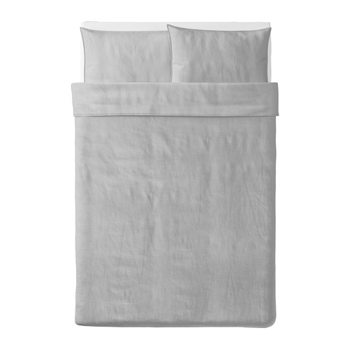 BERGPALM duvet cover and 2 pillowcases