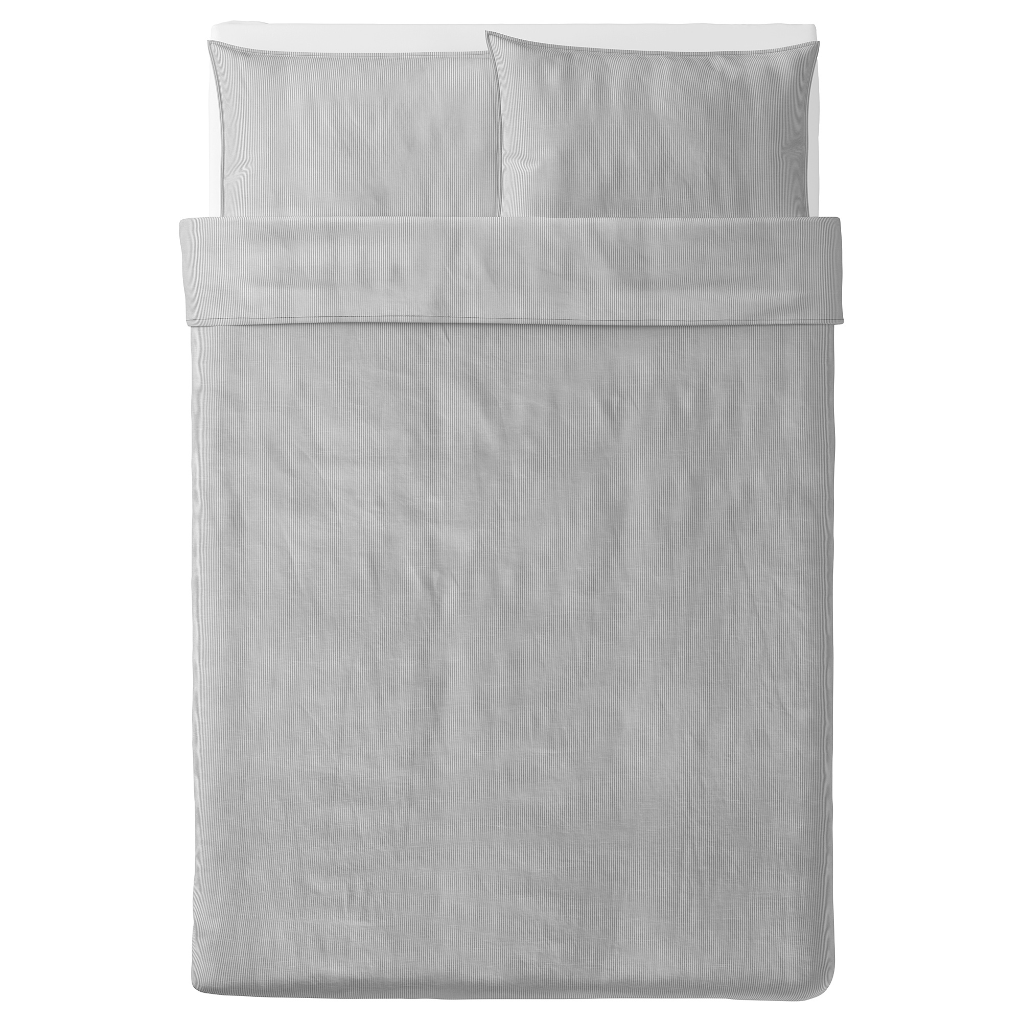 BERGPALM duvet cover and 2 pillowcases