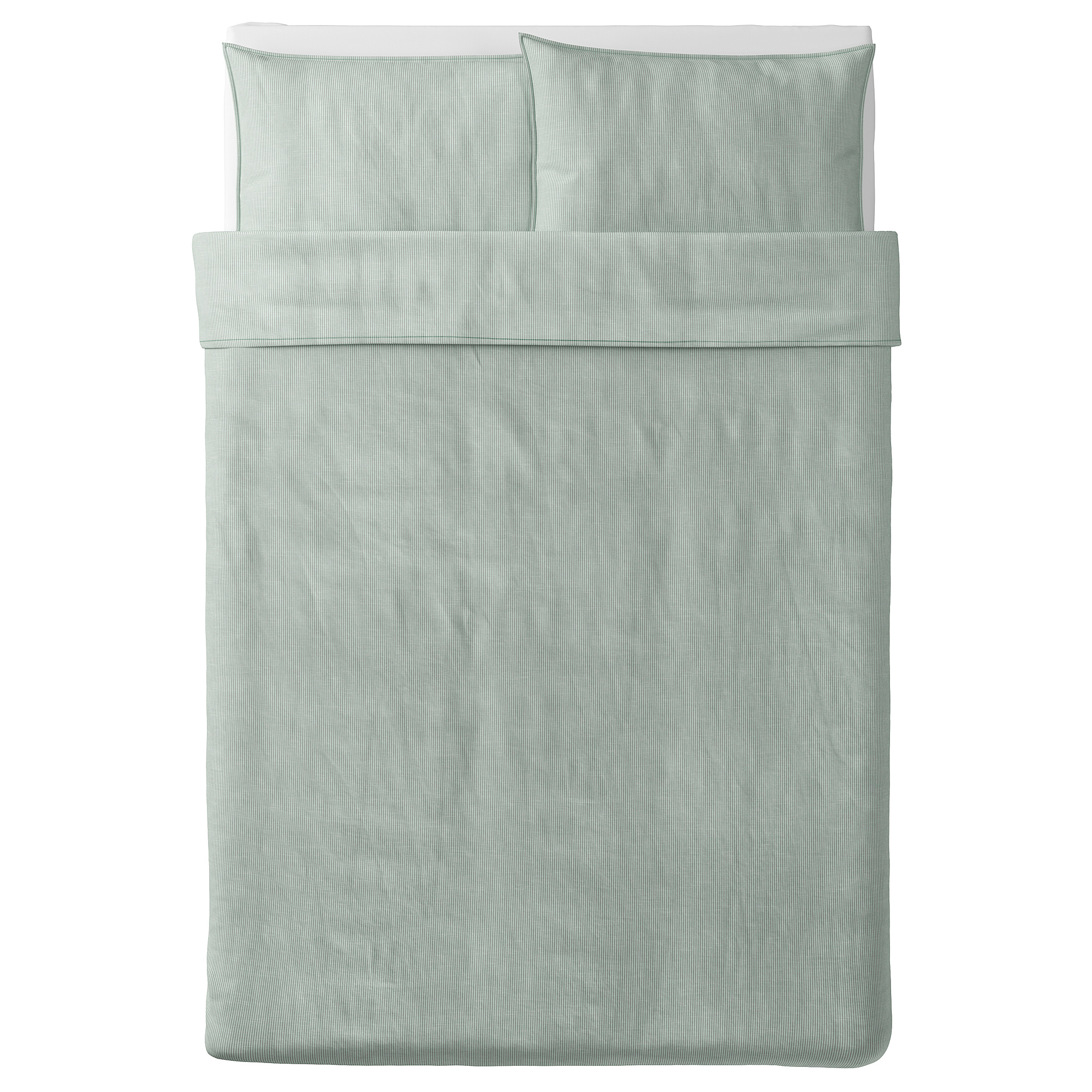BERGPALM duvet cover and 2 pillowcases