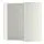 METOD - corner wall cabinet frame, white, 68x37x80 cm | IKEA Taiwan Online - PE692732_S1