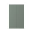 BODARP - 2-p door f corner base cabinet set, grey-green, 25x80 cm | IKEA Taiwan Online - PE735307_S2 