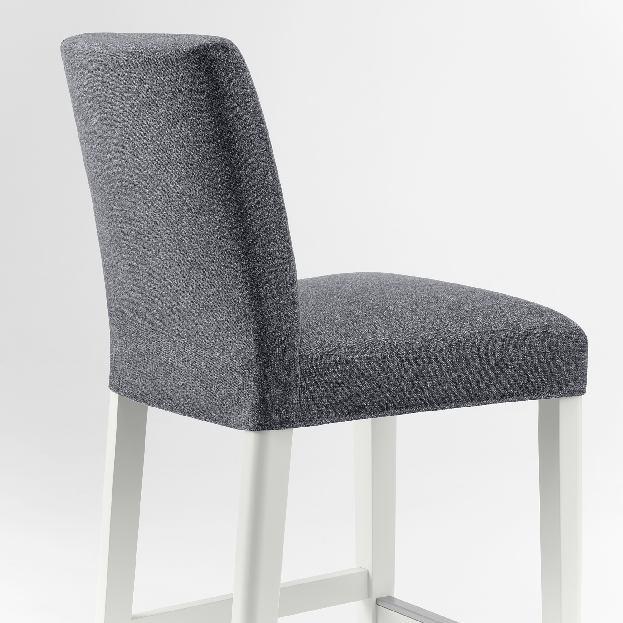 BERGMUND bar stool with backrest