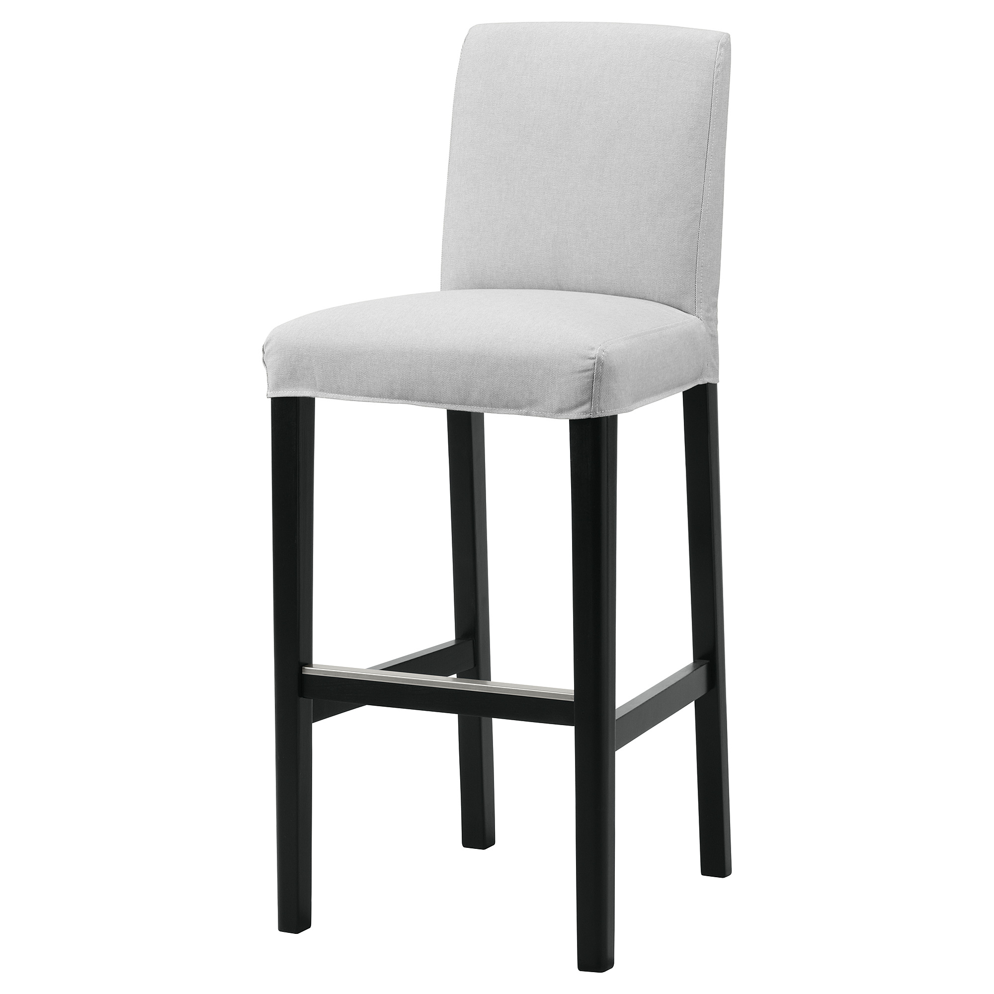 BERGMUND bar stool with backrest