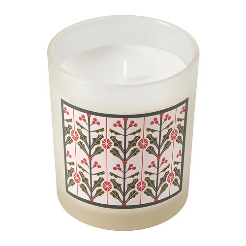 VINTERFINT - 香氛杯狀蠟燭, 肉桂/甜味 白色, 45 時 | IKEA 線上購物 - PE944233_S4