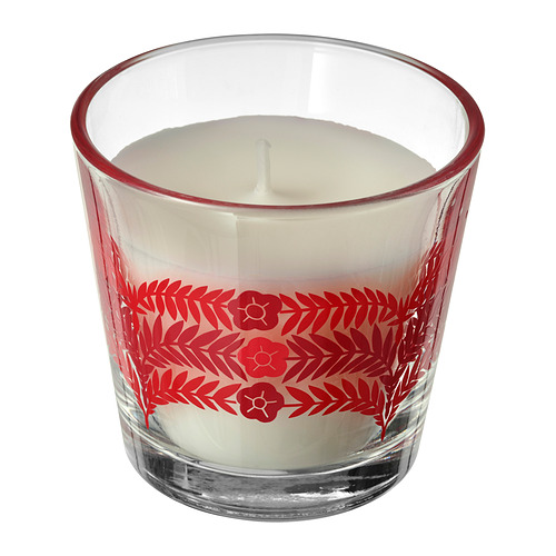 VINTERFINT scented candle in glass