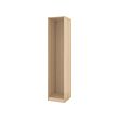 PAX - 衣櫃/衣櫥框架, 染白橡木紋, 50x58x236 公分 | IKEA 線上購物 - PE692883_S2 