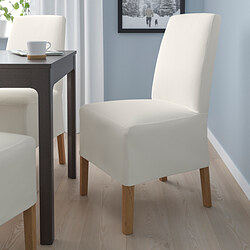 BERGMUND - 椅子附中長型椅套, 黑色/Ryrane 深藍色 | IKEA 線上購物 - PE779088_S3