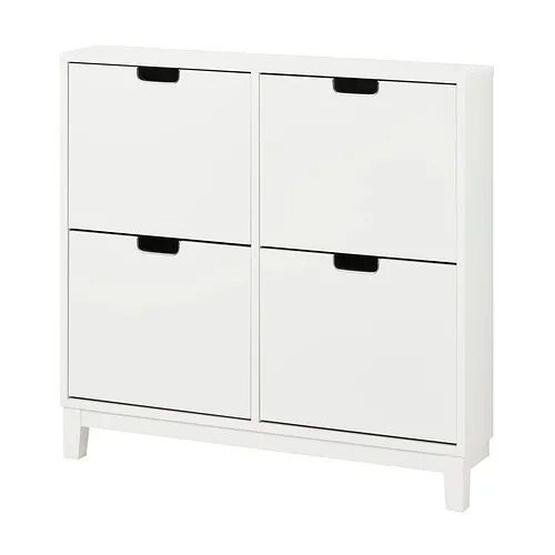 STÄLL - 四層鞋櫃, 白色, 96x17x90 公分 | IKEA 線上購物 - PE875781_S4