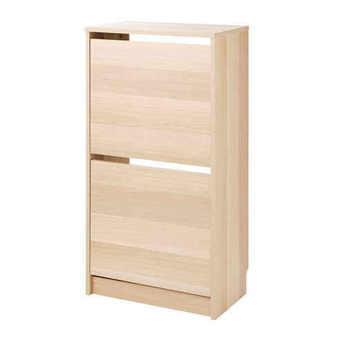 BISSA shoe cabinet with 2 compartments