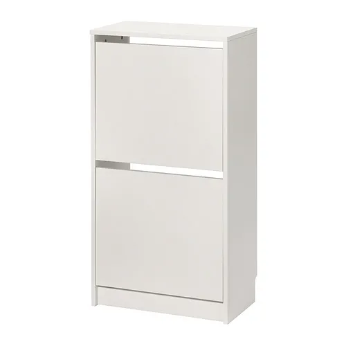 BISSA - 雙層鞋櫃, 白色, 49x28x93 公分 | IKEA 線上購物 - PE875786_S4